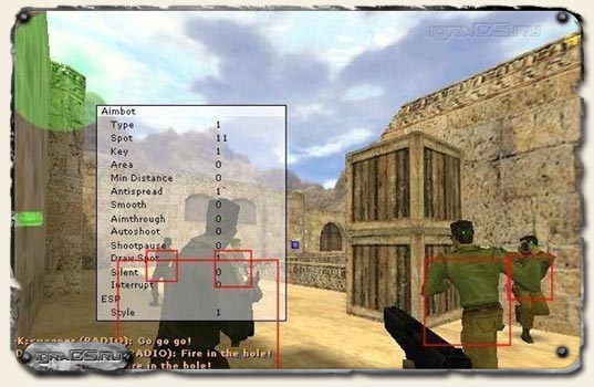 скачать кс 1.6 с читами аим вх внутри
