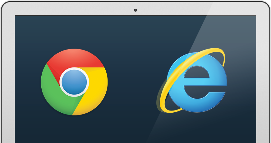 google chrome vs internet explorer 2016