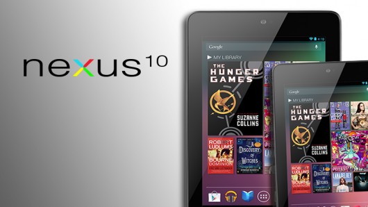 Nexus 10 - первый планшет от Google с 10-дюймовым дисплеем