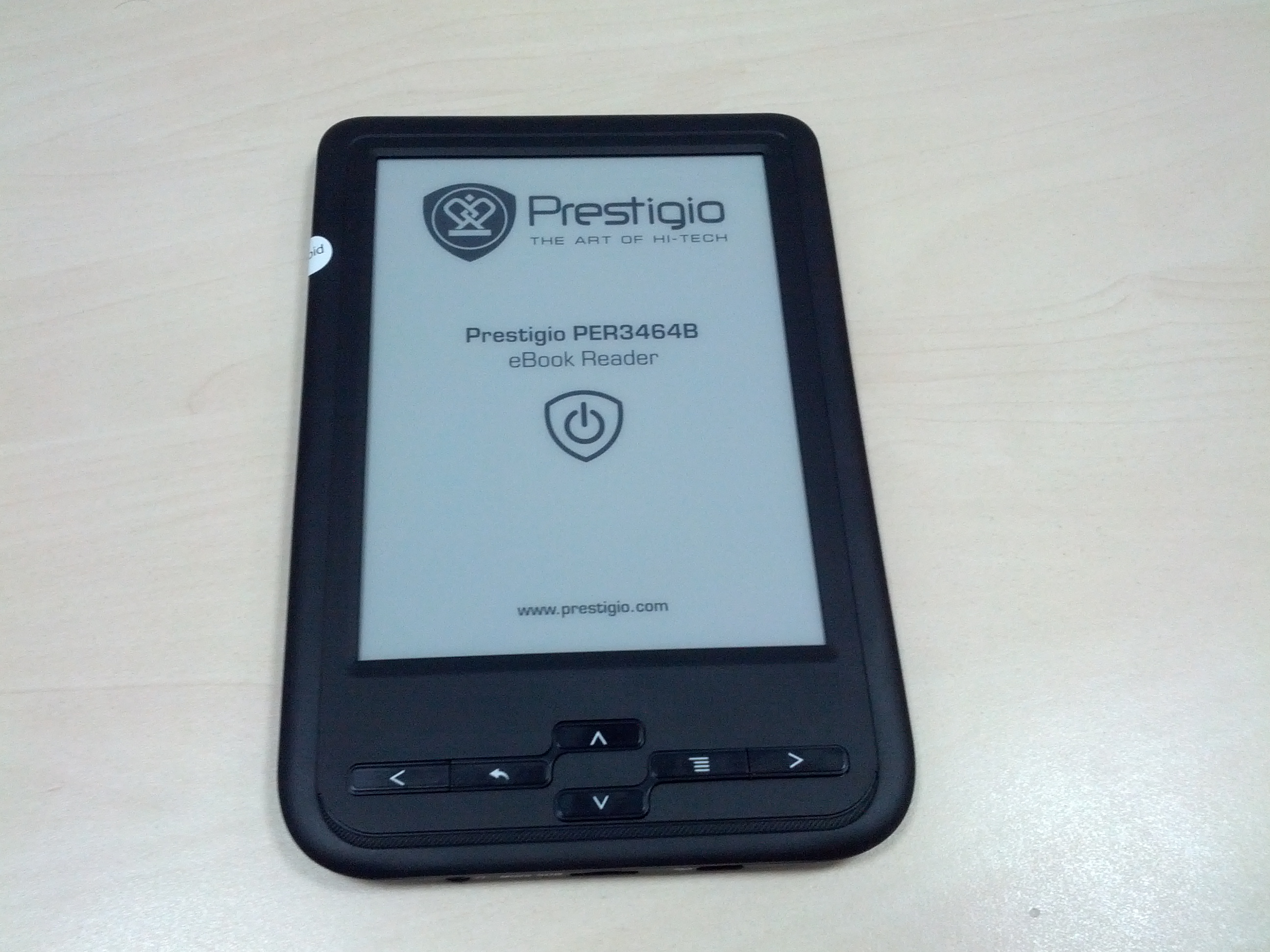 Prestigio Nobile PER3464B - включаем