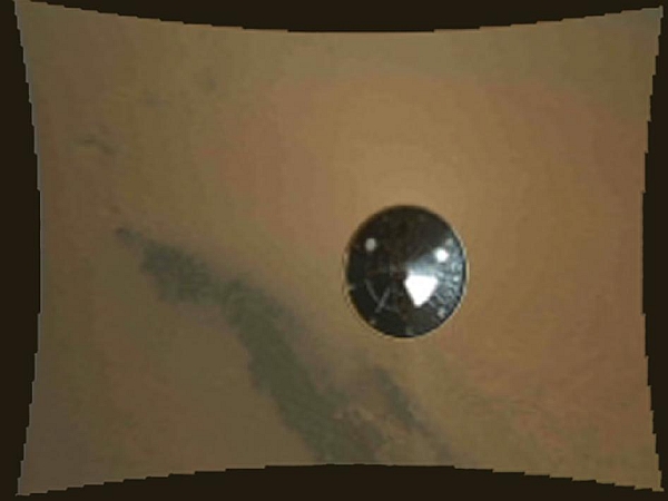 Посадка марсохода Curiosity