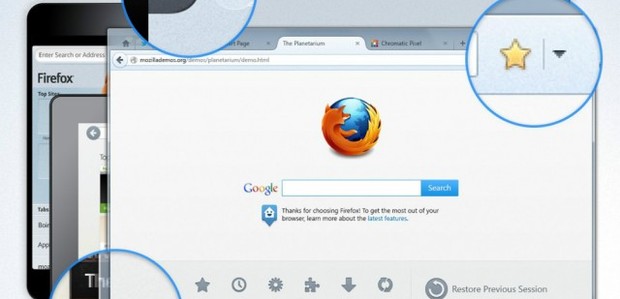 Новый дизайн Firefox
