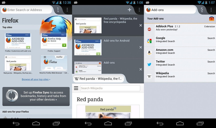 FireFox для Android