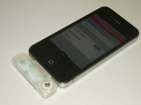 Пока устройство работает лишь с iPhone