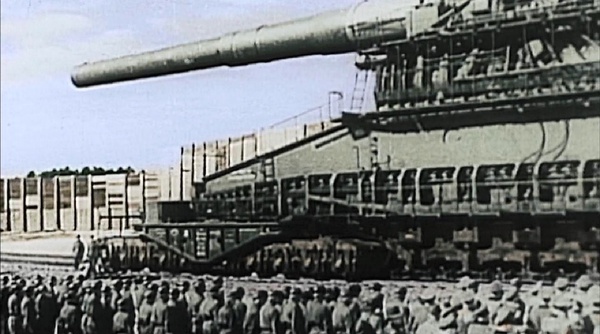 Одна пушка Лендкрузера весила 800 тонн