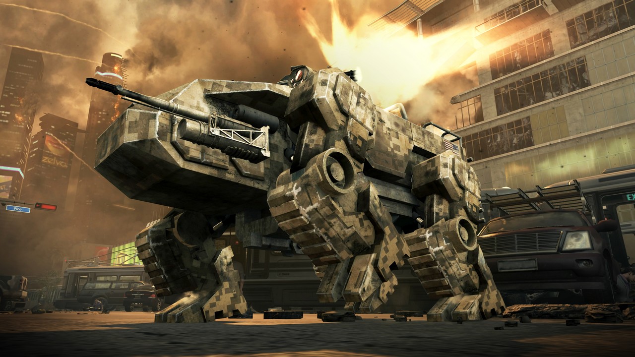 Call of Duty: Black Ops 2. Шагающие роботы, голливудские сценаристы и бодрое рубилово.