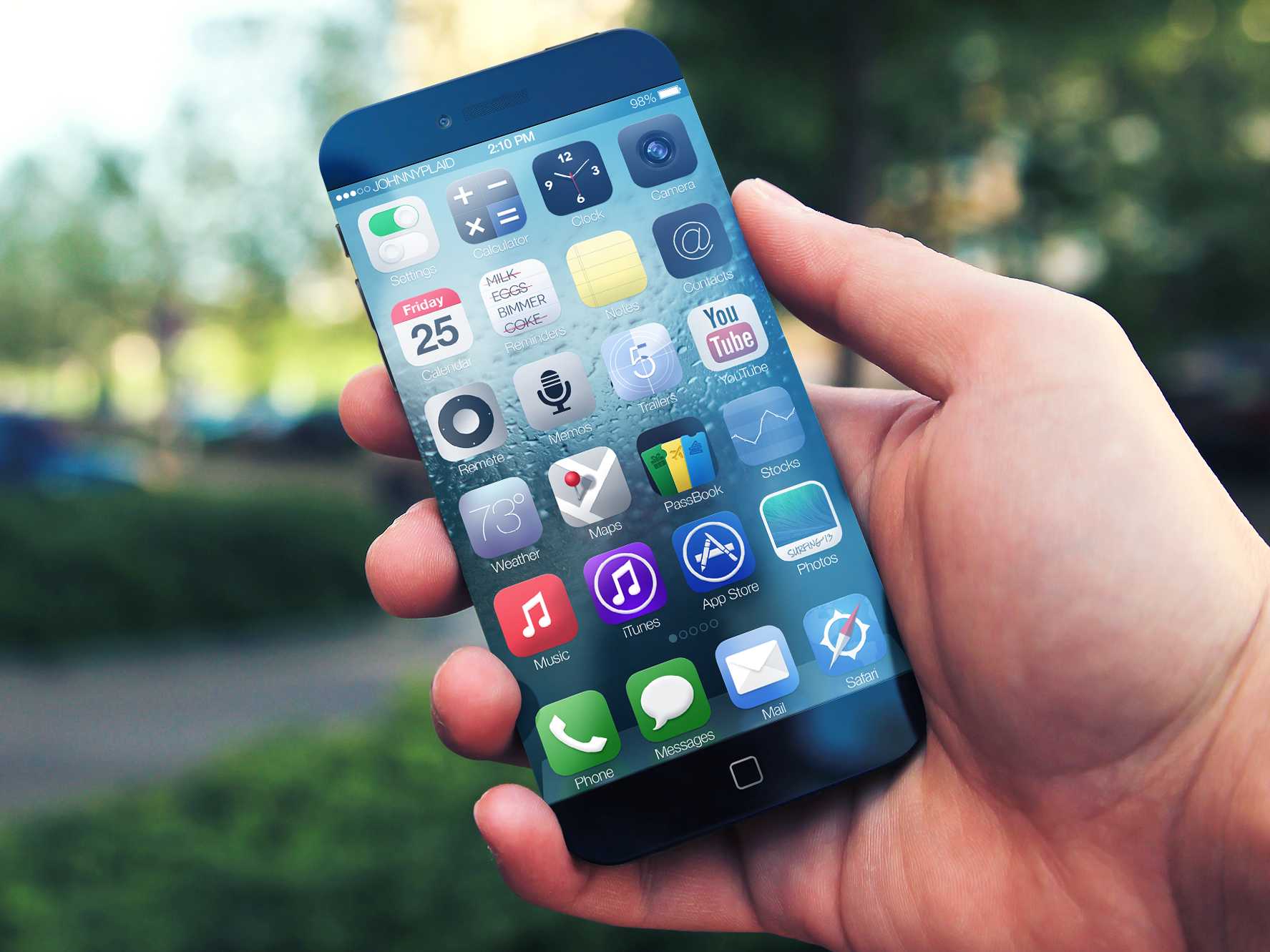 iPhone 6 - концепт будущего смартфона