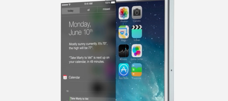 В iOS 7 beta обновились иконки