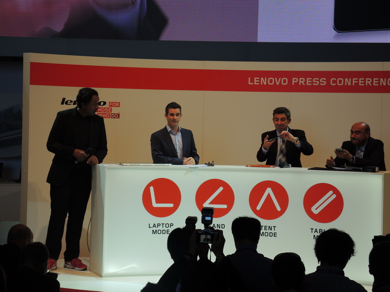 На официальной презентации смартфона Lenovo Vibe X и планшета Lenovo S5000