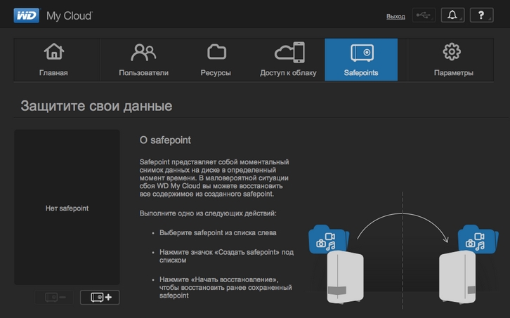 WD My Cloud - приложение для Windows
