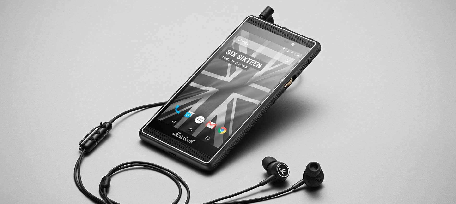 Смартфон Marshall разрабатывался для тех, кто с музыкой не расстается ни на минуту