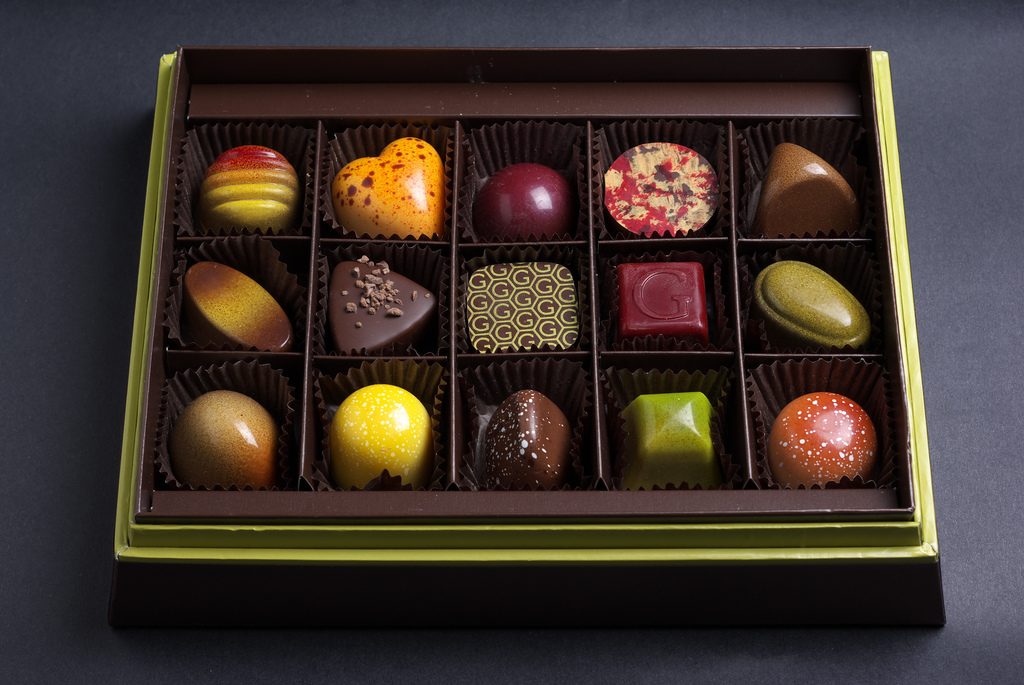Godiva “G” Collection стоит не дешевле 1800 гривен за 400 граммов