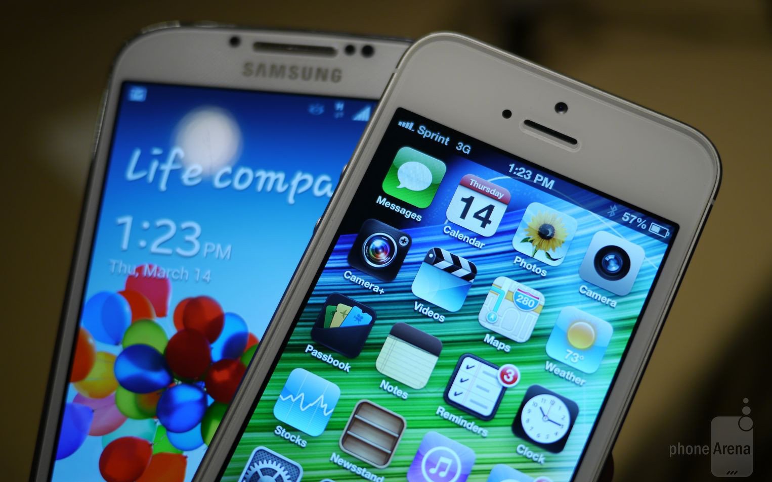 Samsung Galaxy S4 оказался самым мощным, а iPhone 5 - самым слабым