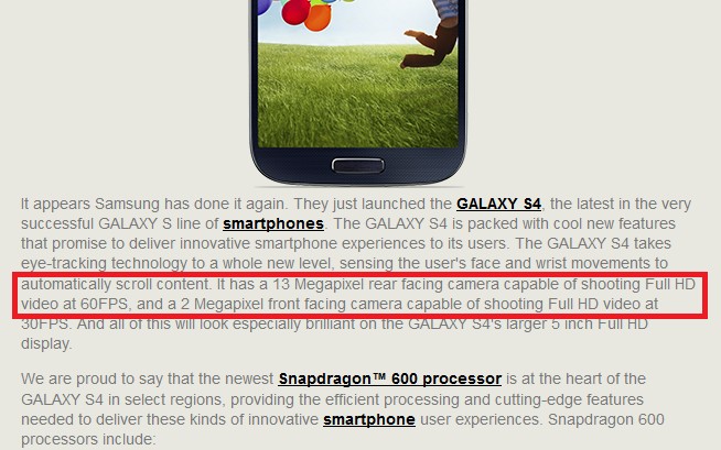 То самое описание с сайта Qualcomm