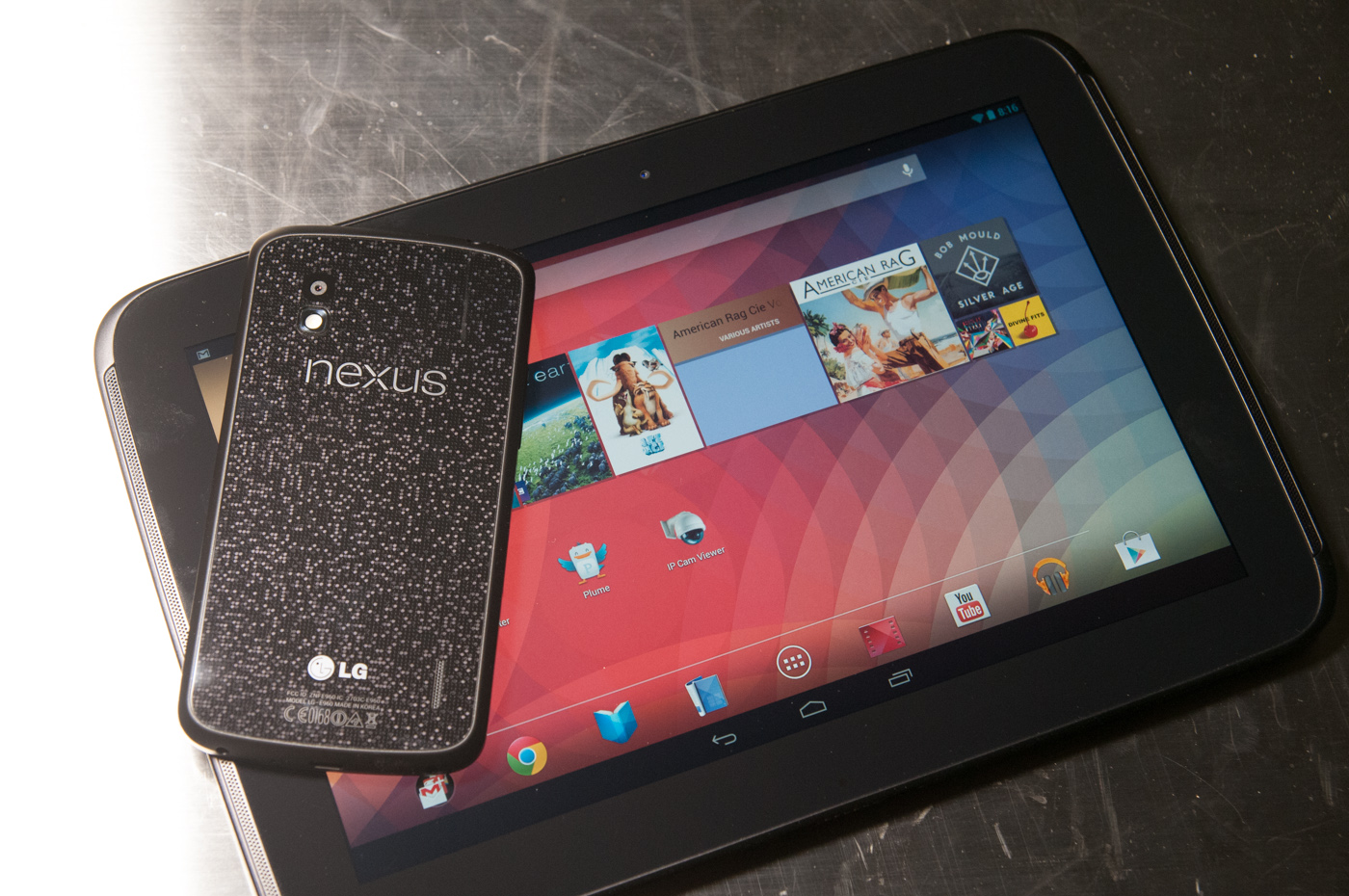 Samsung Nexus 10 и LG Nexus 4