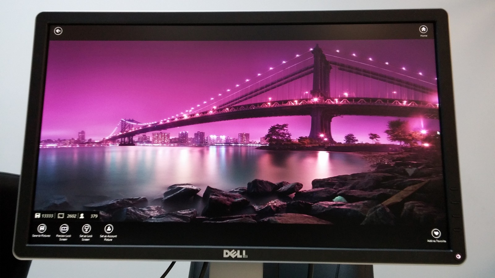 Dell P2214H - пример изображения