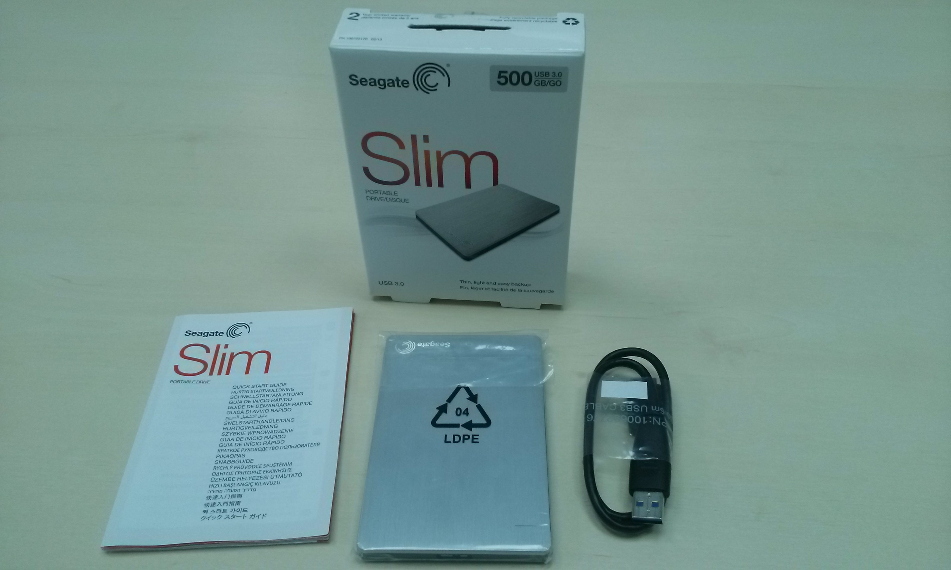 Компклектация Seagate Slim Portable Drive 500 GB / bigmir ...
