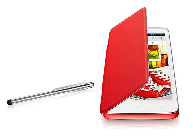 Alcatel One Touch Scribe HD со стилусом