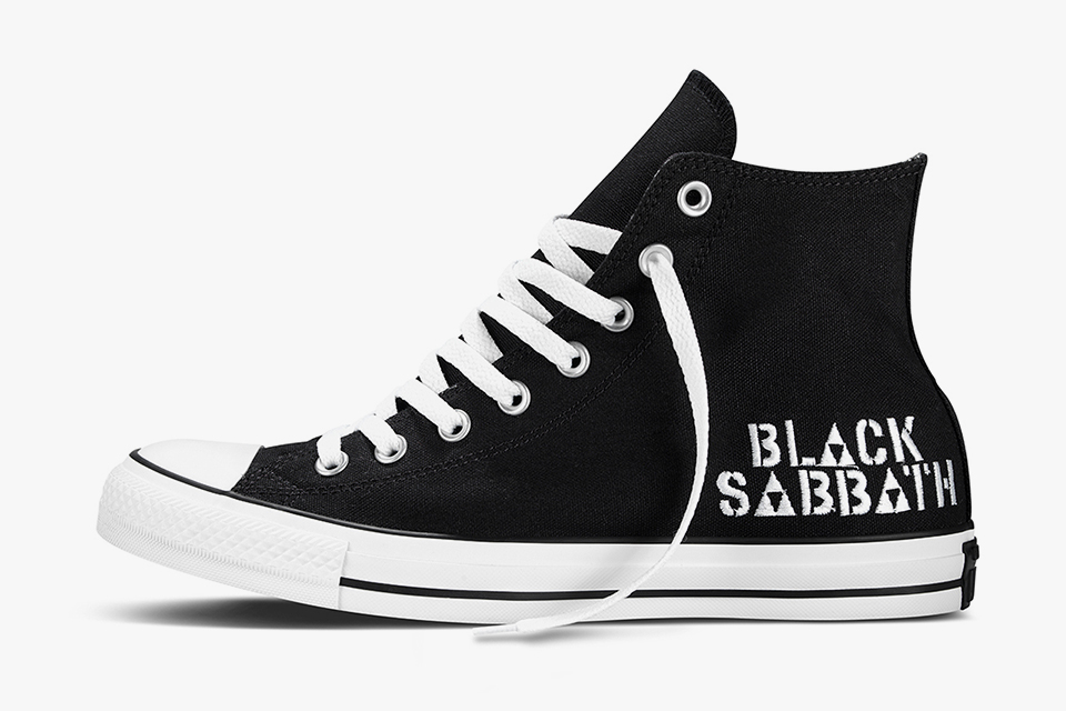 Converse x Black Sabbath - до 1 тысячи гривен