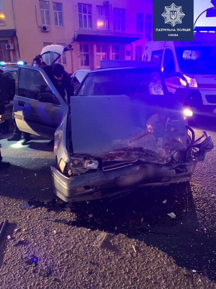 В Киеве виновник ДТП оказался еще и угонщиком