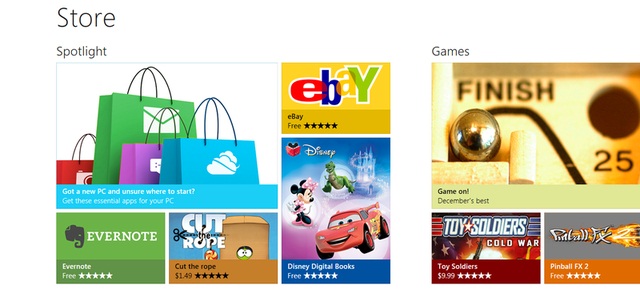 Windows 8 Marketplace