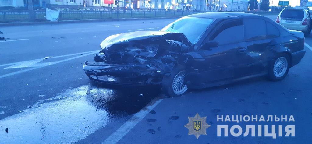 Водитель и пассажиры BMW не пострадали
