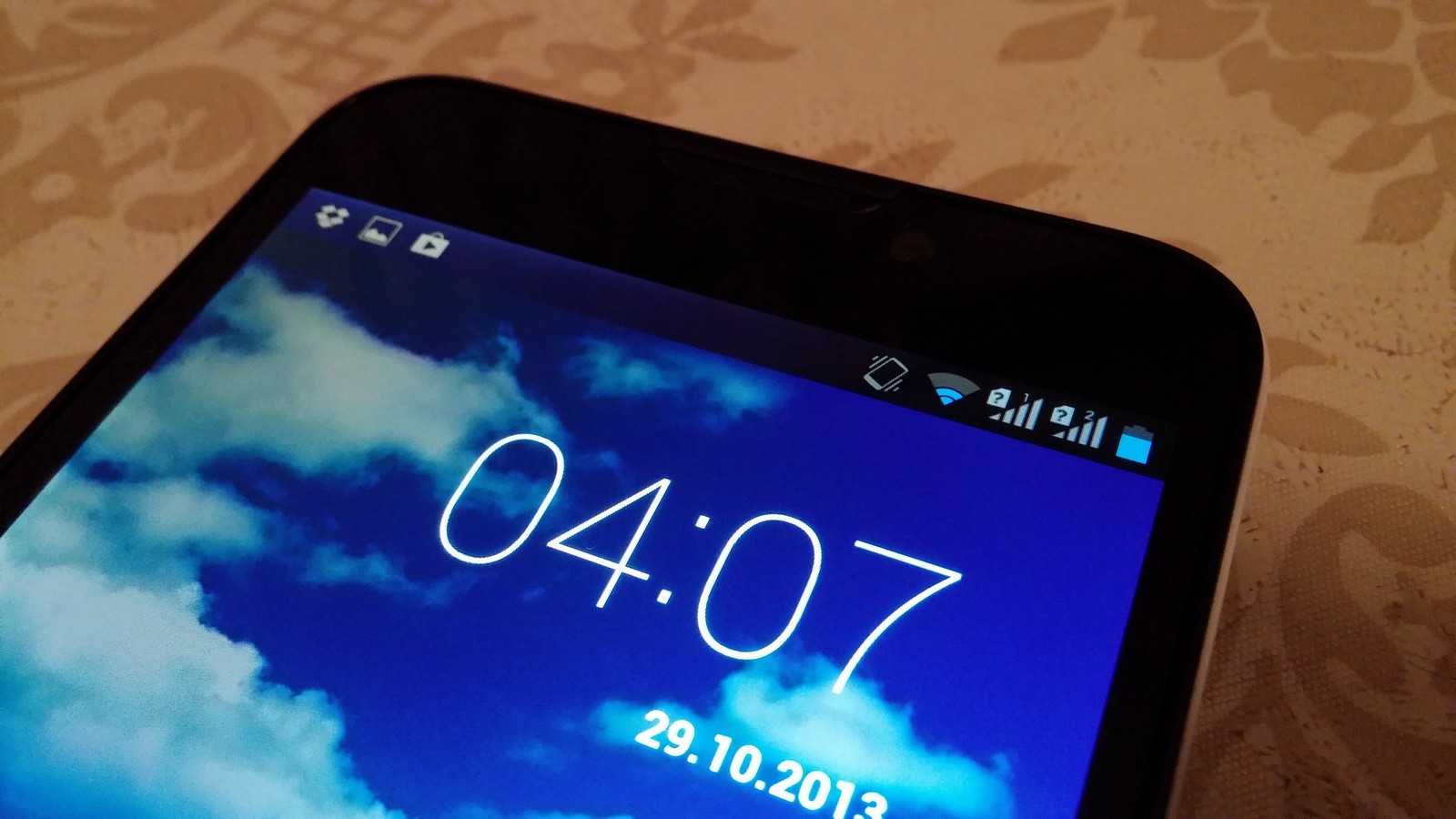 ZTE Grand X Quad - верхняя панель