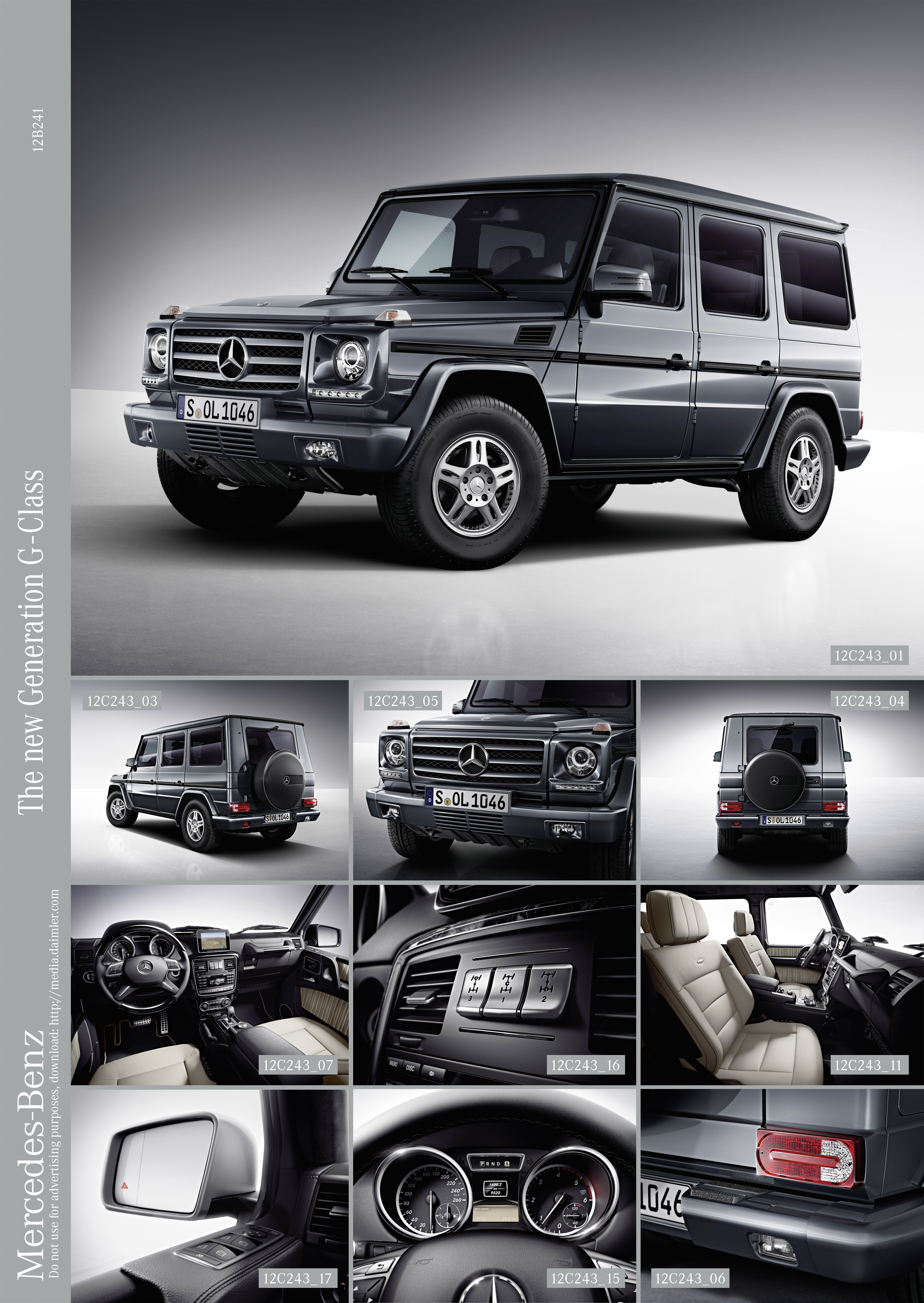 Новый Mercedes-Benz G-Class - идейный преемник Dernburg-Wagen