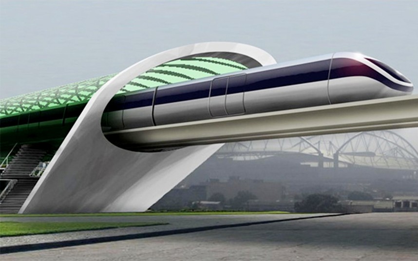 Поезда Hyperloop смогут разгоняться до 1 220 км/ч