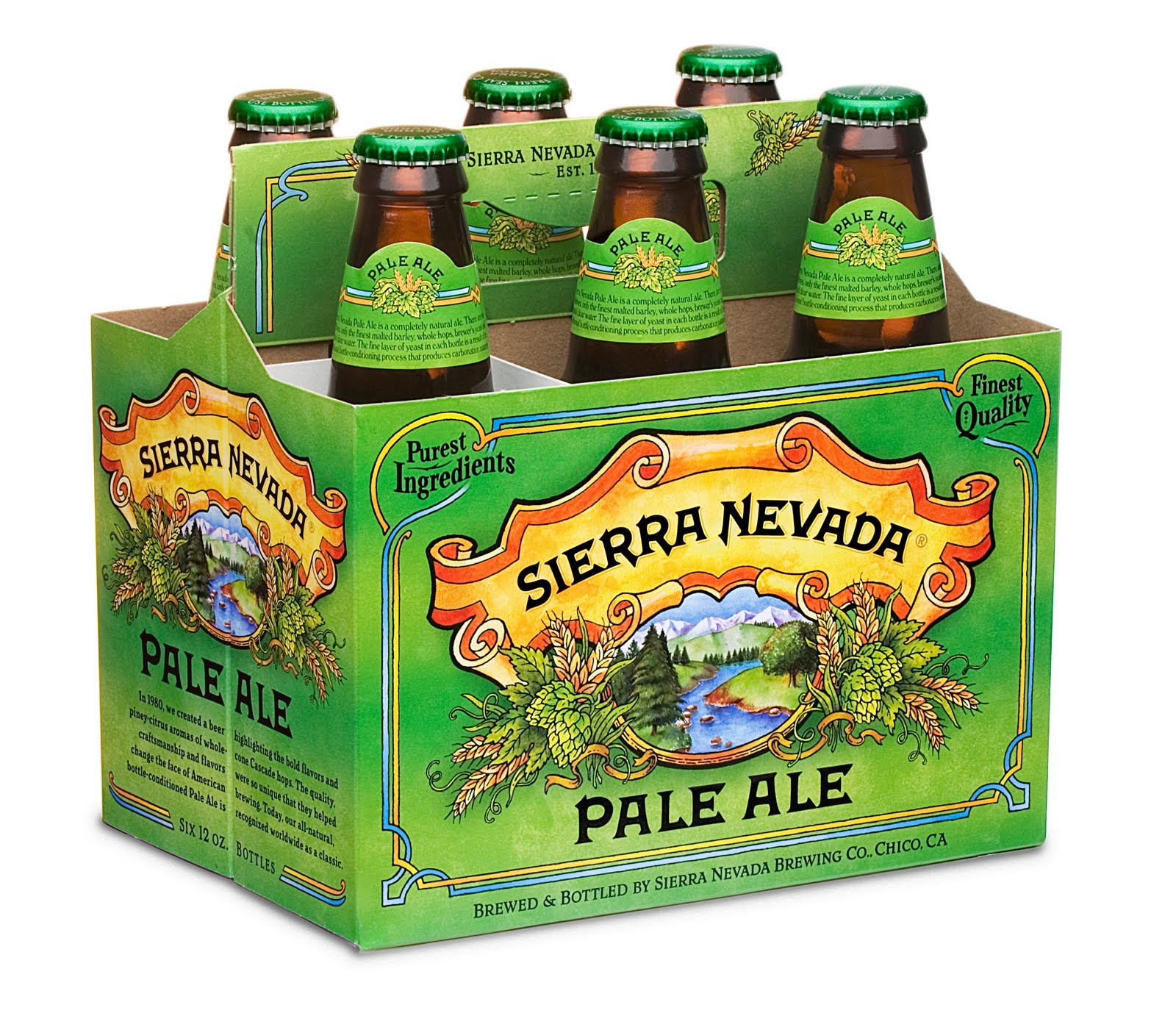 Упаковка Sierra Nevada Pale Ale - хороший презент к Новому году