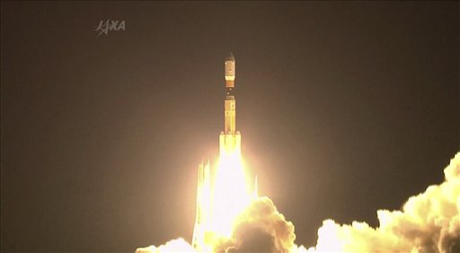 Запуск робота в космос прошел сегодня в 4:48