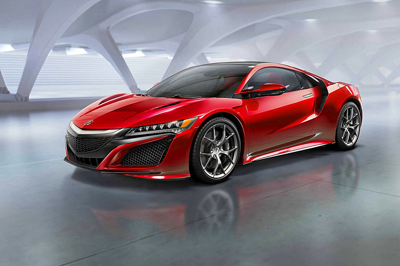 Acura NSX - один из самых крутых гибридов, представленных на автошоу Детройта