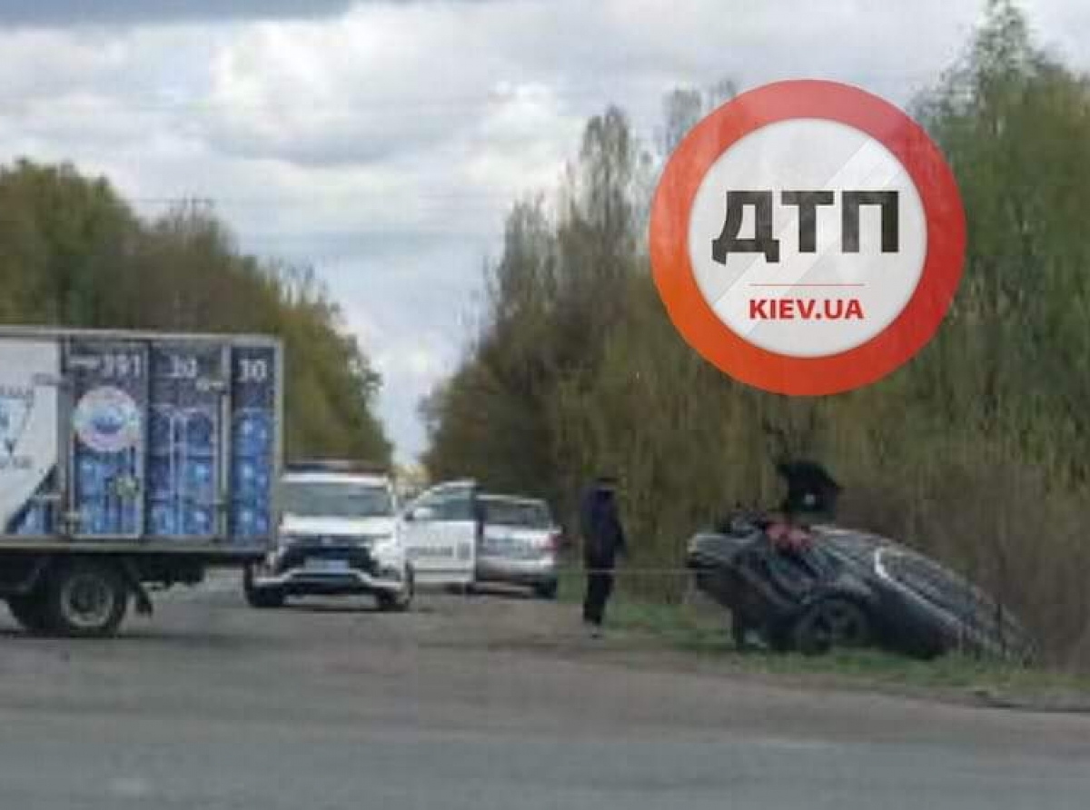 ДТП в Киеве: пострадал мотоциклист