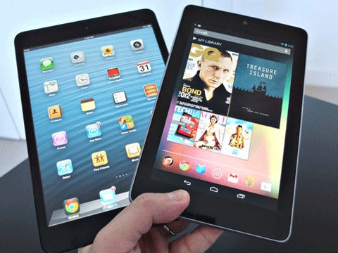Nexus 7 и iPad Mini