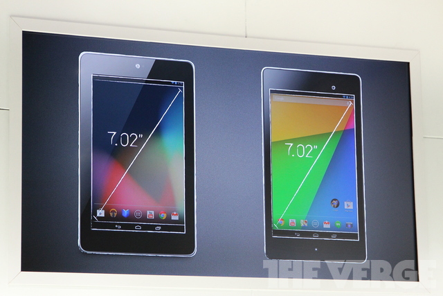 Новый Nexus 7 стало легче держать в ладони