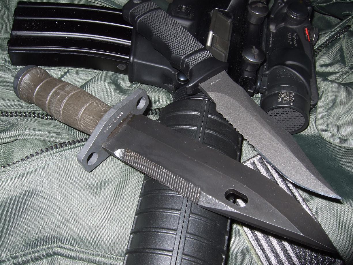 Нож спецназа - самое применяемое холодное оружие морских котиков