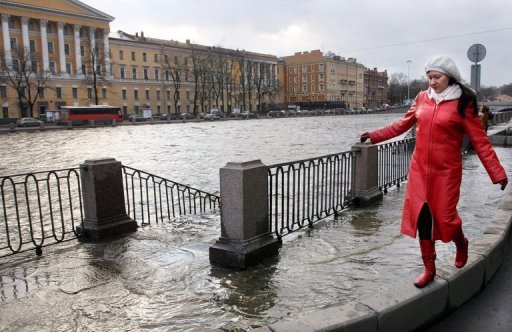 Санкт-Петербург может уйти под воду