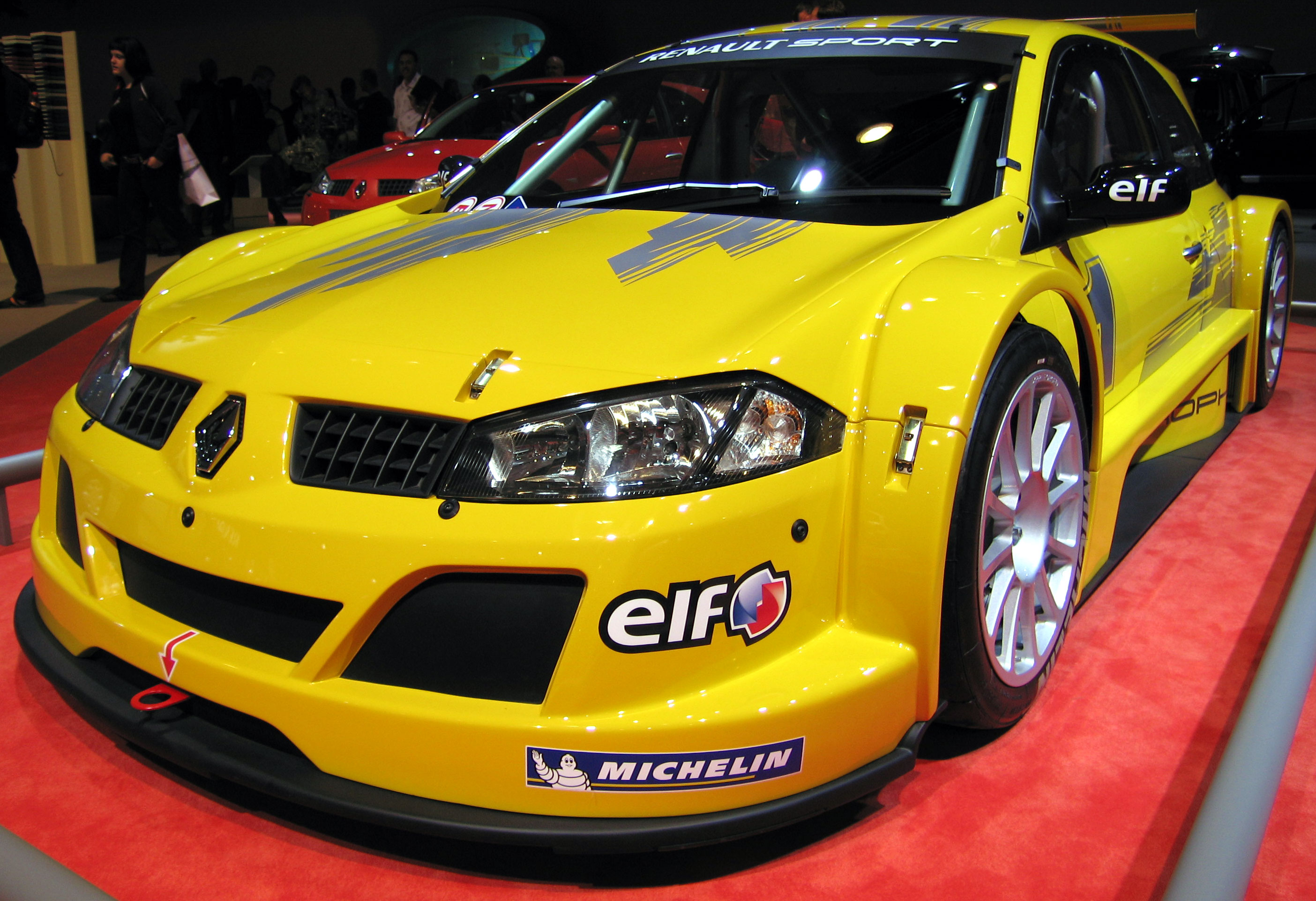 Megane Renault Sport. Гоночная версия компактного французского автомобиля