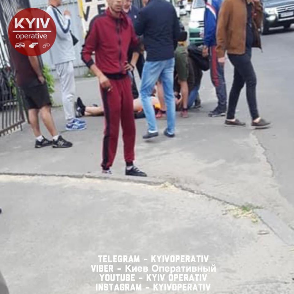 В Киеве пострадал водитель мопеда: Сводка за 14 июля