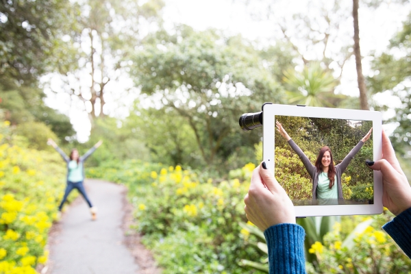 The iPad Telephoto Lens