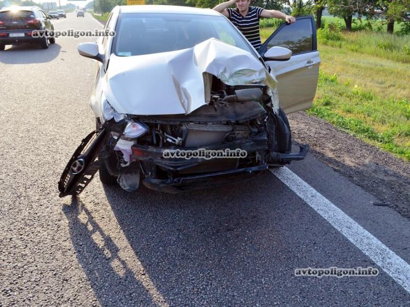 Девушка не справилась с суправлением