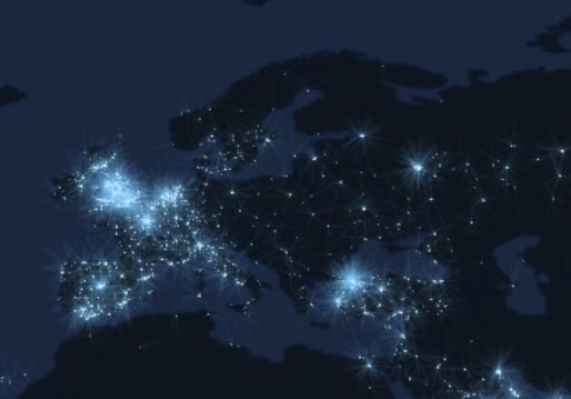 Украина не очень активна в Twitter