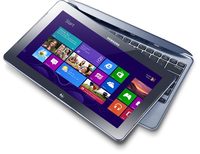 ATIV Smart PC - в режиме планшета