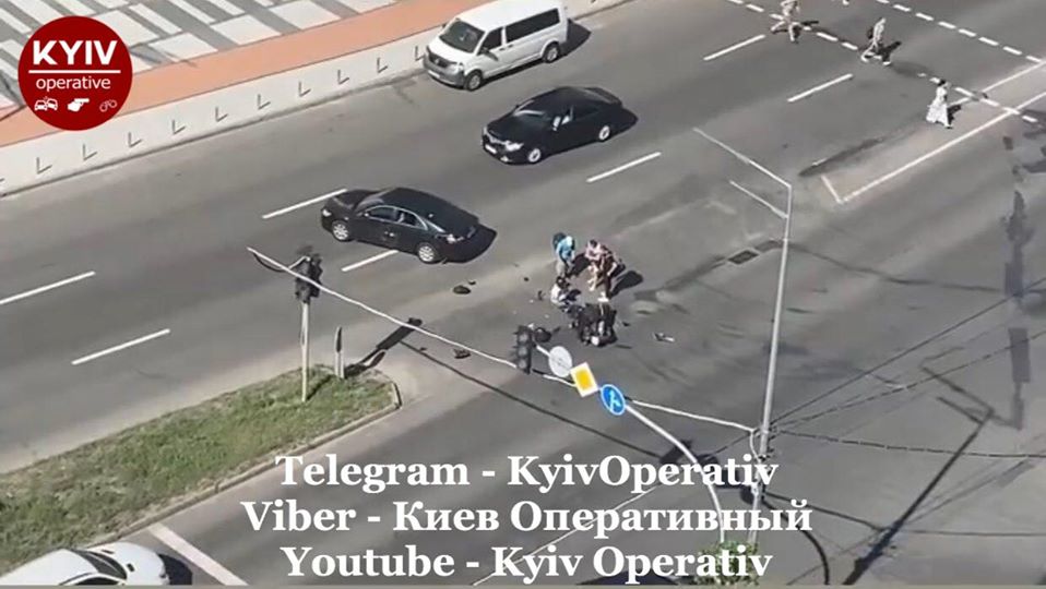 Происшествия на дорогах Киева: Сводка за 25 июня