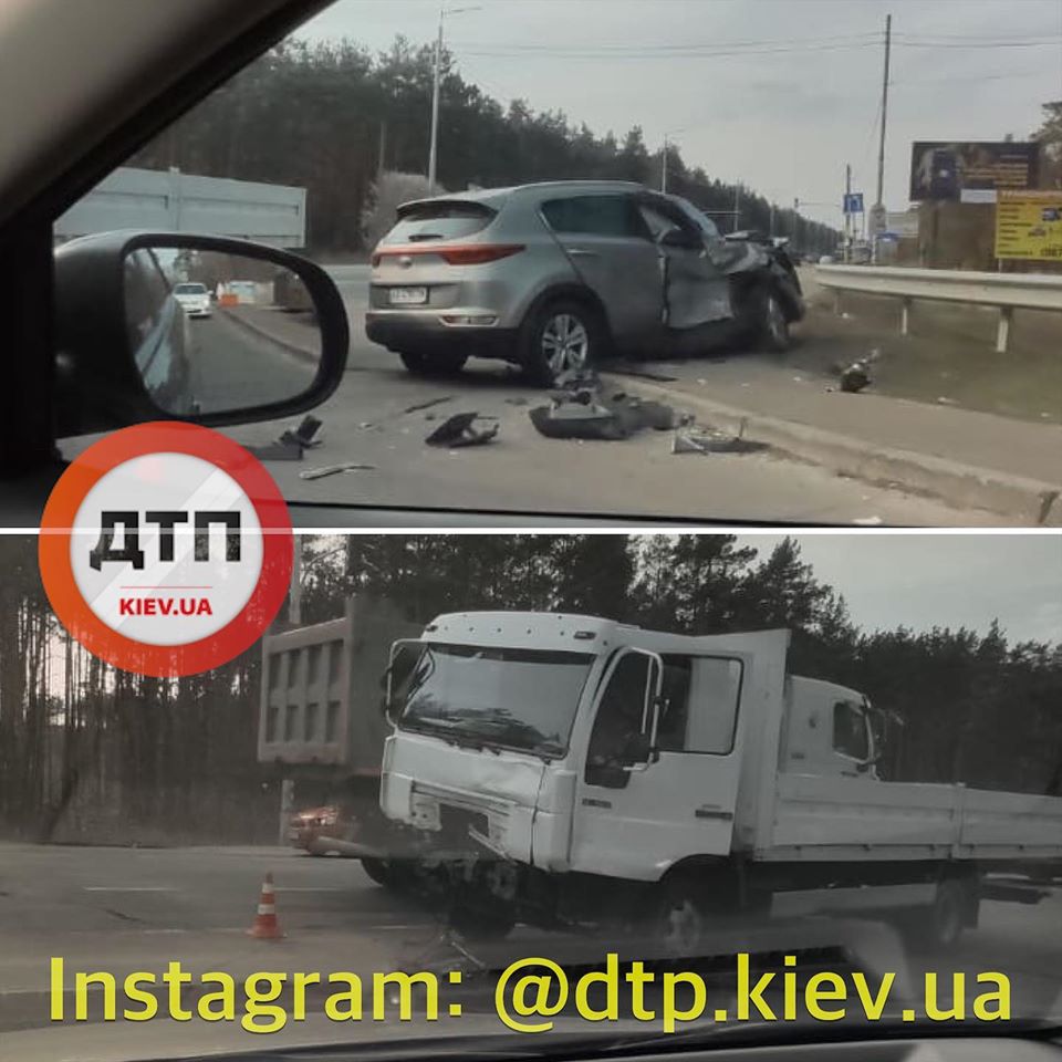 Два ДТП за час: На столичном шоссе в Киеве было неспокойно