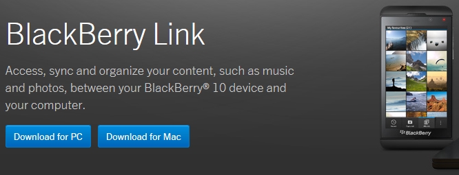 BlackBerry Link
