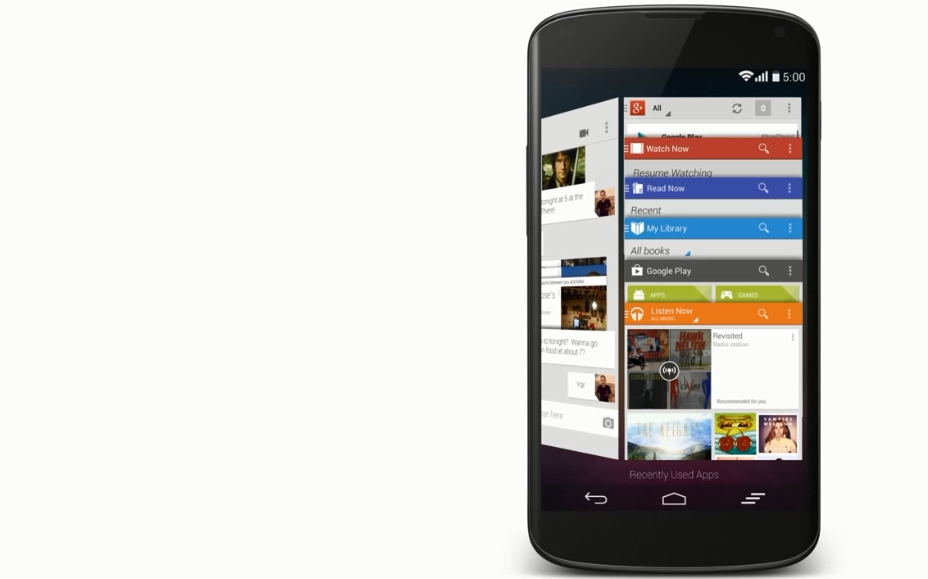 Концепт Android 5.0 Key Lime Pie
