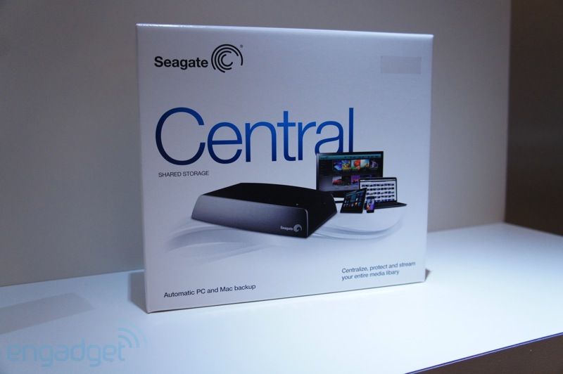 Seagate Cental - упаковка