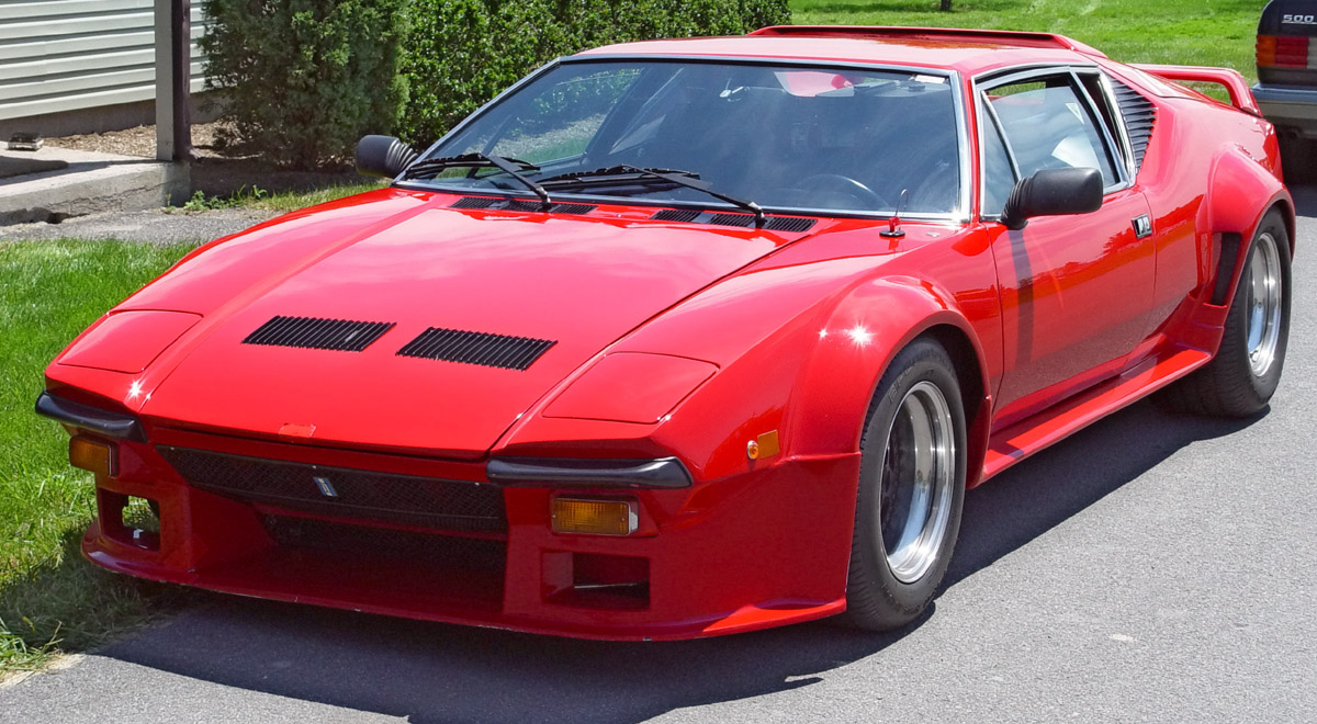 De Tomaso Pantera: эта пантера обожает прыгать на людей