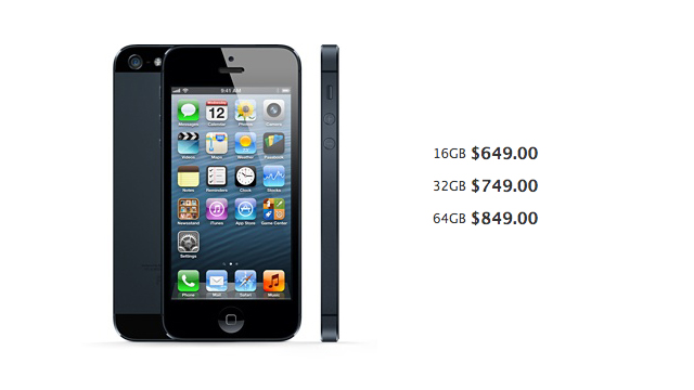 Apple начала продажи разблокированных iPhone 5